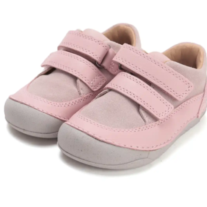 Półbuty skórzane D.D.Step Barefoot S108-61210CL Baby Pink