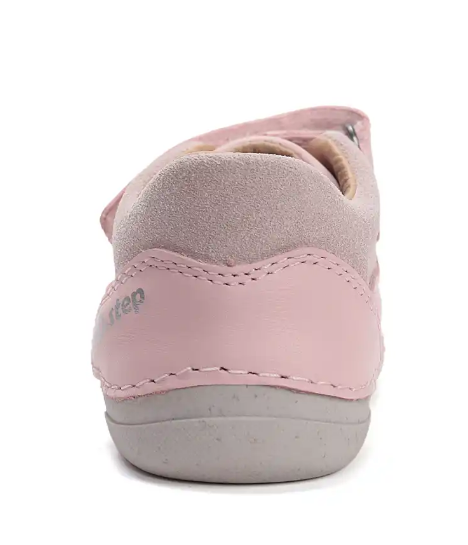 Półbuty skórzane D.D.Step Barefoot S108-61210CL Baby Pink - obrazek 6
