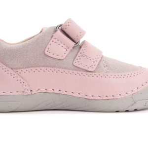 Półbuty skórzane D.D.Step Barefoot S108-61210CL Baby Pink