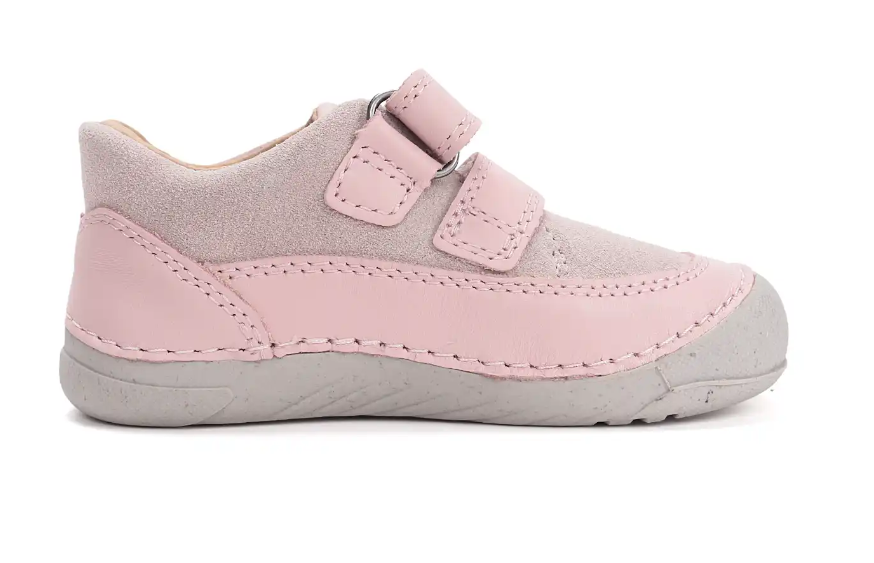 Półbuty skórzane D.D.Step Barefoot S108-61210CL Baby Pink - obrazek 5