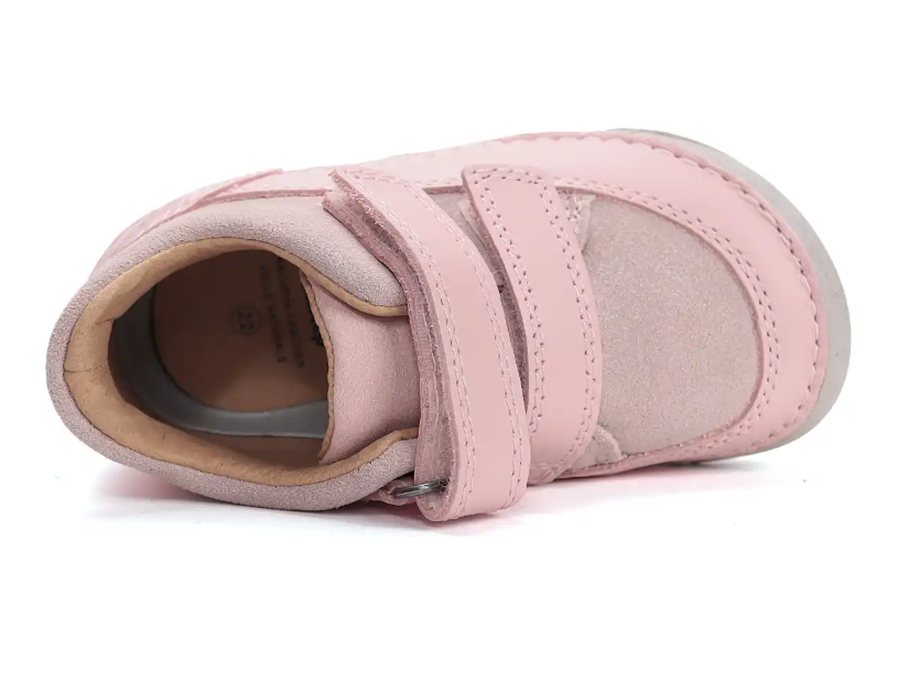 Półbuty skórzane D.D.Step Barefoot S108-61210CL Baby Pink - obrazek 4