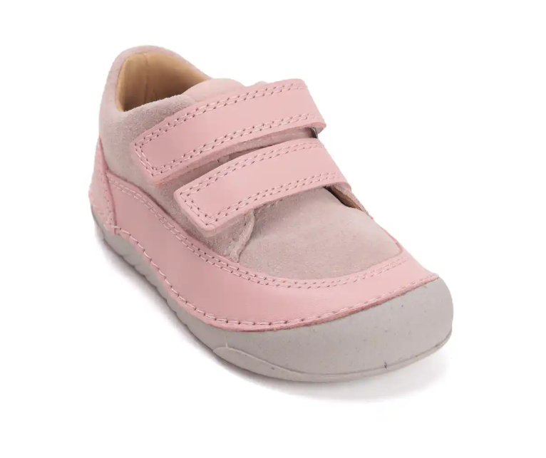 Półbuty skórzane D.D.Step Barefoot S108-61210CL Baby Pink - obrazek 2