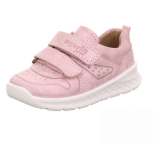 Superfit Sneakersy Dziewczęce Breeze Rosa Połysk 1-000365-5530