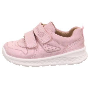 Superfit Sneakersy Dziewczęce Breeze Rosa Połysk 1-000365-5530