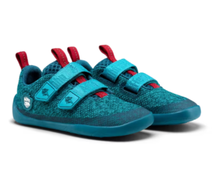 Sneakersy Barefoot Affenzahn Low Cut Knit Happy Shark