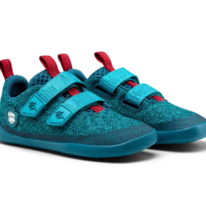 Sneakersy Barefoot Affenzahn Low Cut Knit Happy Shark