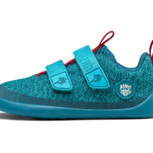 Sneakersy Barefoot Affenzahn Low Cut Knit Happy Shark