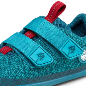 Sneakersy Barefoot Affenzahn Low Cut Knit Happy Shark