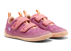 Sneakersy Barefoot Affenzahn Low Cut Knit Happy Flamingo