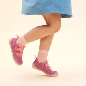 Sneakersy Barefoot Affenzahn Low Cut Knit Happy Flamingo