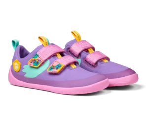 Sneakersy Barefoot Affenzahn Low Cut Cotton Lucky Creative Toucan