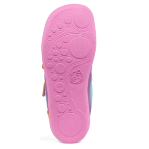 Sneakersy Barefoot Affenzahn Low Cut Cotton Lucky Creative Toucan