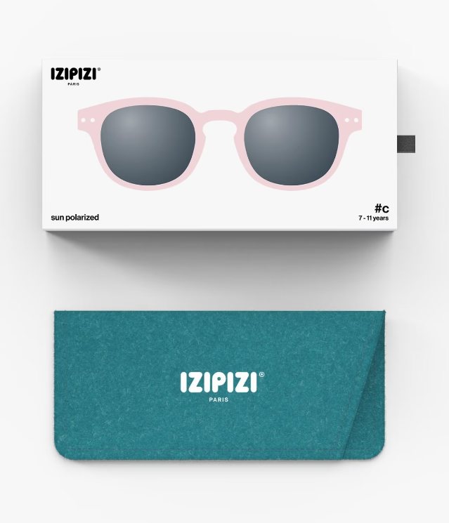 Okulary przeciwsłoneczne IZIPIZI Pink #C - obrazek 3