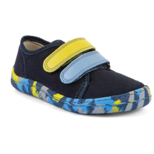 Kapcie Froddo Barefoot Canvas G1700440-14 Blue+
