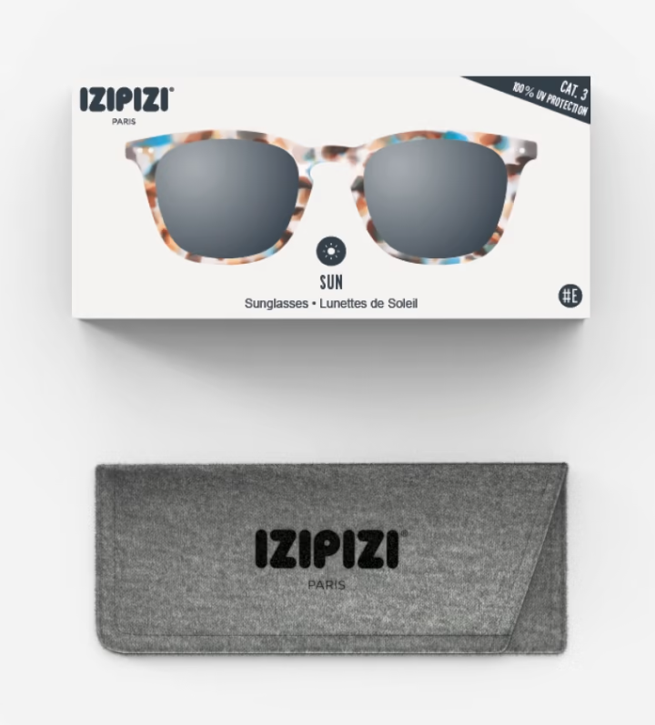 Okulary przeciwsłoneczne IZIPIZI Blue Tortoise #E - obrazek 3