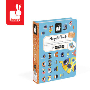 Janod Magnetyczna układanka Tropikalne ryby Magnetibook 3+