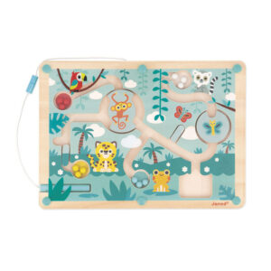 Janod magnetyczny Labirynt Tropik Gra zręcznościowa dla dzieci