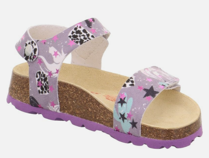 Superfit Sandałki 1-000123-8520 Lila - obrazek 3