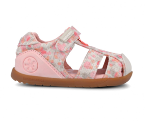 Sandały Biomecanics Barefoot 262193-A103 Róż Brokat