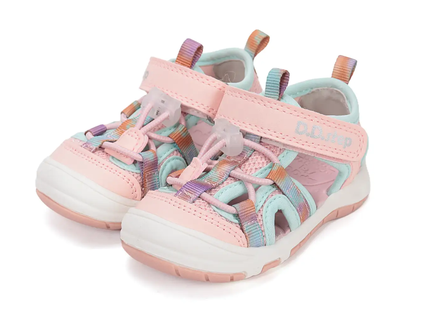 Sandały D.D.Step G065-61599FM Baby Pink - obrazek 5
