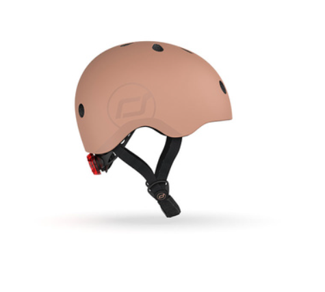 Scoot and Ride Kask S-M Mocha