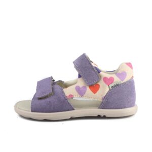 Sandały odkryte Mido 61/71-02 Violet Hearts