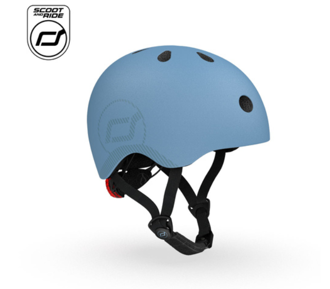 Scoot and Ride Kask M-L Steel