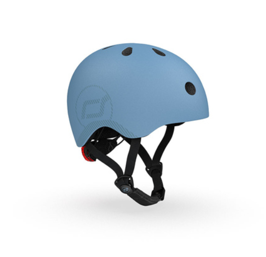 Scoot and Ride Kask M-L Steel