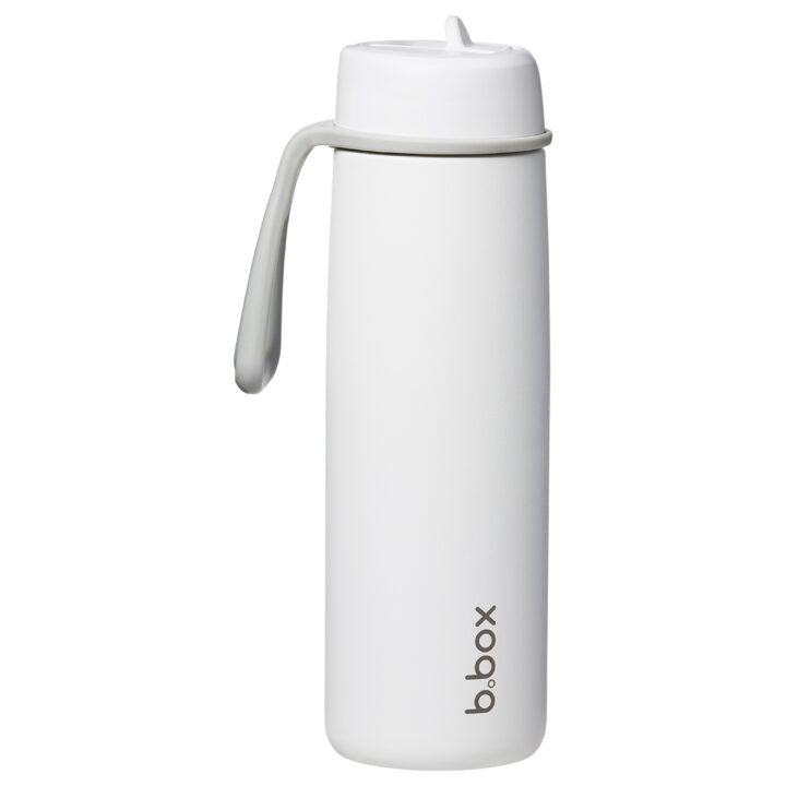 B.box Butelka termiczna z ustnikiem, 690 ml, White out