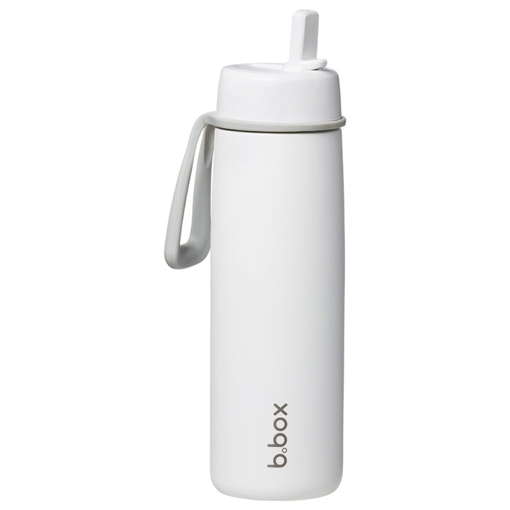 B.box Butelka termiczna z ustnikiem, 690 ml, White out