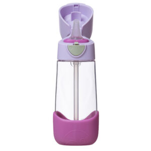 B.box Bidon tritanowy ze słomką 450ml Sugar plum