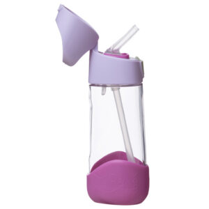 B.box Bidon tritanowy ze słomką 450ml Sugar plum