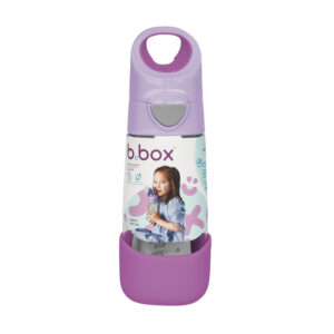 B.box Bidon tritanowy ze słomką 450ml Sugar plum