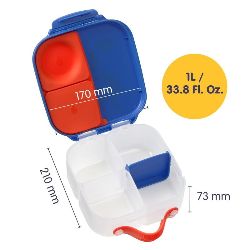 B.box Mini Lunchbox Superman