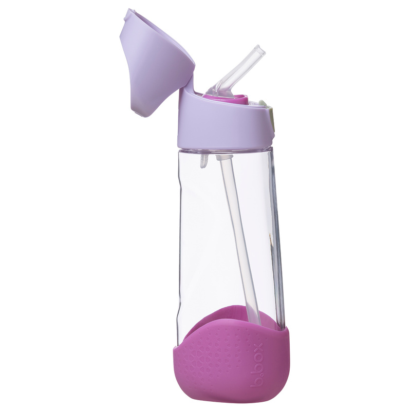 B.box Bidon tritanowy ze słomką 600ml Sugar plum