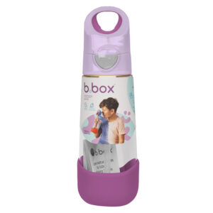 B.box Bidon tritanowy ze słomką 600ml Sugar plum