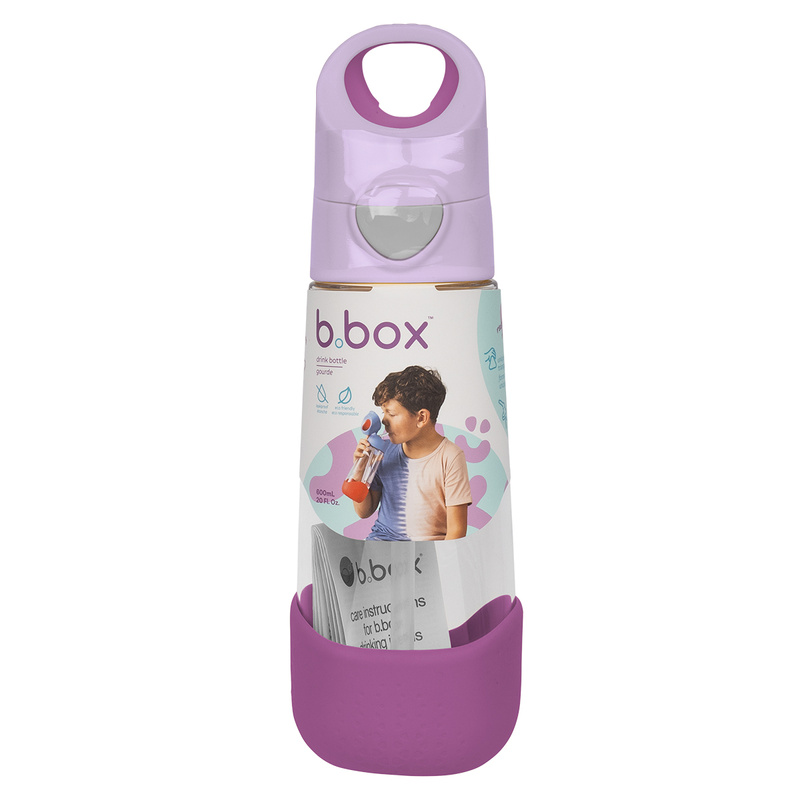B.box Bidon tritanowy ze słomką 600ml Sugar plum
