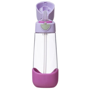 B.box Bidon tritanowy ze słomką 600ml Sugar plum