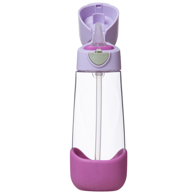 B.box Bidon tritanowy ze słomką 600ml Sugar plum