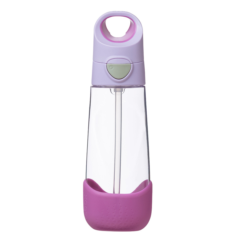B.box Bidon tritanowy ze słomką 600ml Sugar plum