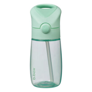 B.box Butelka do picia ze słomką dla dzieci Junior Spearmint 380 ml 12M+