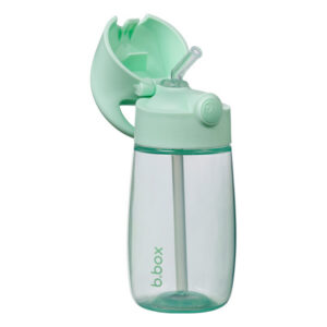 B.box Butelka do picia ze słomką dla dzieci Junior Spearmint 380 ml 12M+