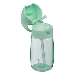 B.box Butelka do picia ze słomką dla dzieci Junior Spearmint 380 ml 12M+