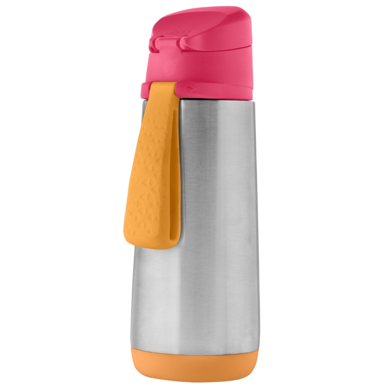 B.box Butelka termiczna z ustnikiem sportowym 500 ml, Strawberry shake