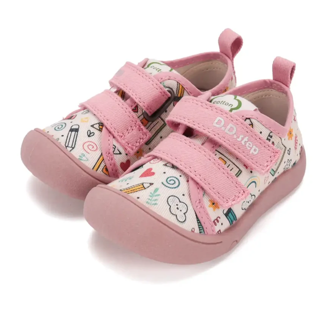 Kapcie D.D.Step Barefoot C100-62365AL Cream