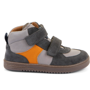 Trzewiki dziewczęce Froddo Barefoot G2110157-3 Loop Szary