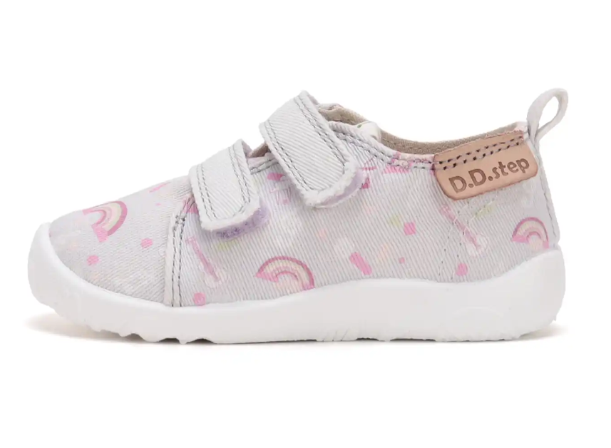 Kapcie D.D.Step Barefoot C086-62956B Dove Grey