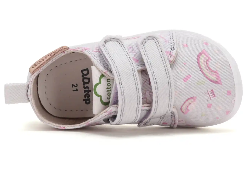 Kapcie D.D.Step Barefoot C086-62956B Dove Grey