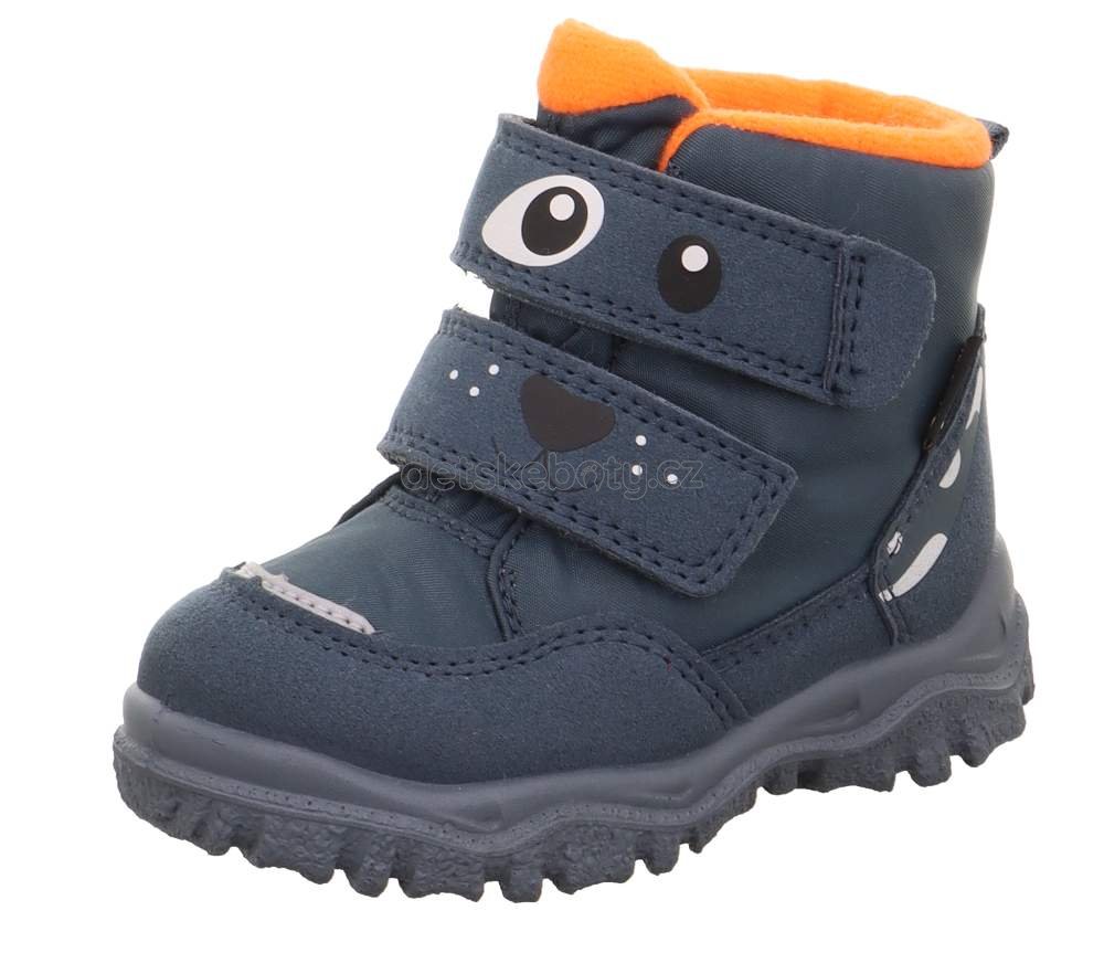 Śniegowce Superfit HUSKY1 1-0006063-8010 Blue/Orange