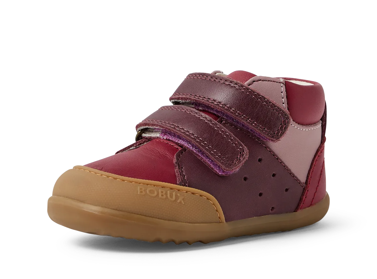 Buty dziecięce Bobux CEDAR Fig-Tibetan Red